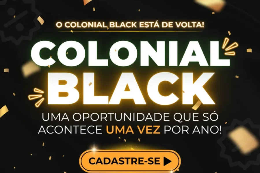 Black Friday em Foz do Iguaçu: Colonial Black do Hotel Colonial Iguaçu